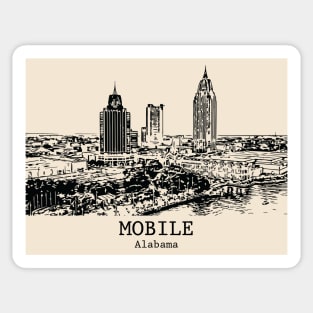 Mobile - Alabama Sticker
